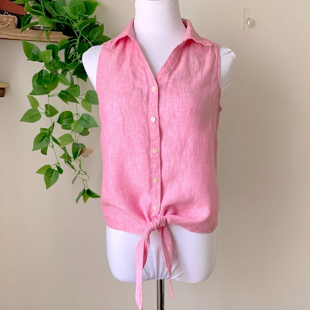 Linen Top - Picture 2 of 5